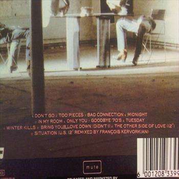 Yazoo : Upstairs at Erics