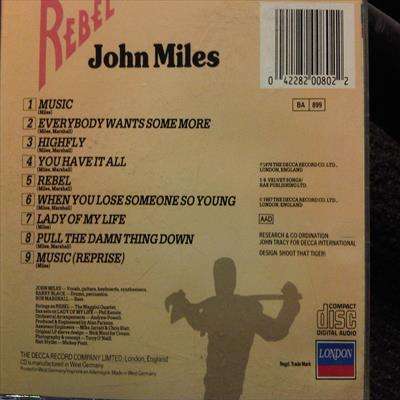 John Miles : Rebel