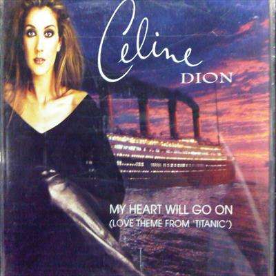 Celine Dion:My Heart will go On : CD Single : Made in South Africa : CD