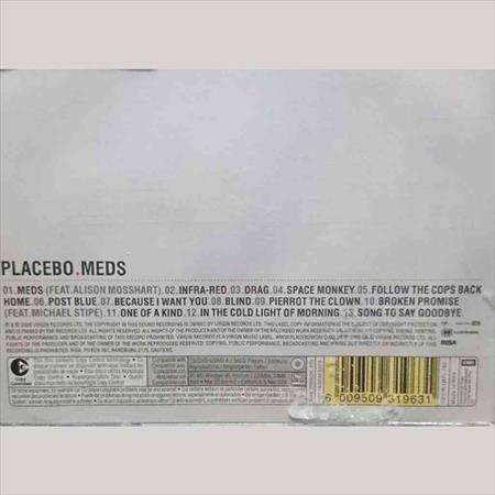 Placebo:Meds : CD