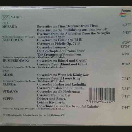 Beruhmte Ouverturen:2 CD Set : CD