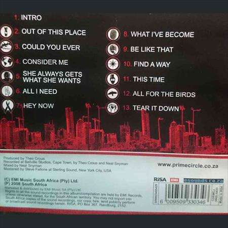 Prime Circle: All or Nothing : CD