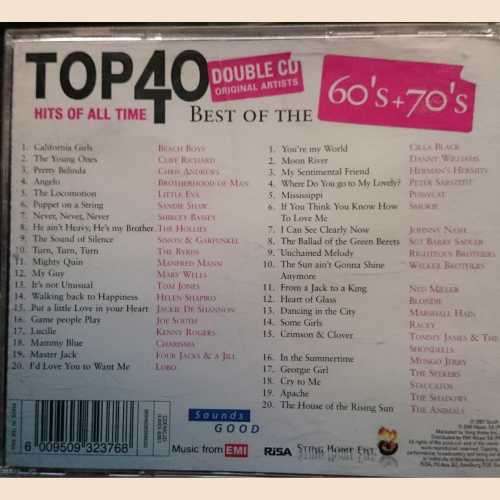 Top 40 Hits of All Time : Best of the 60s and 70s