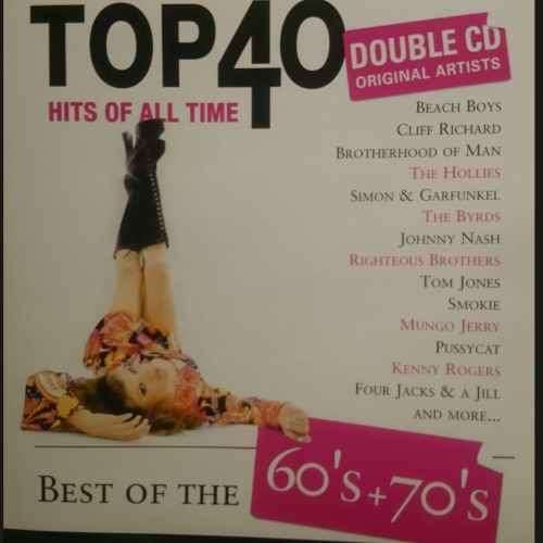 Top 40 Hits of All Time : Best of the 60s and 70s : 2 CD Set : CD