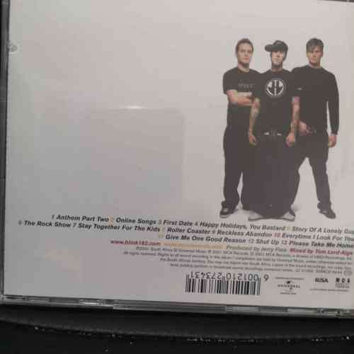 Blink 182 : Take off your pants : CD