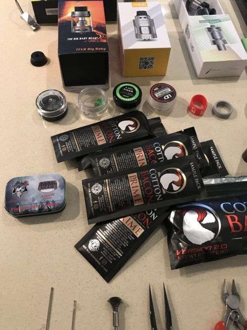 Various Vape equipment