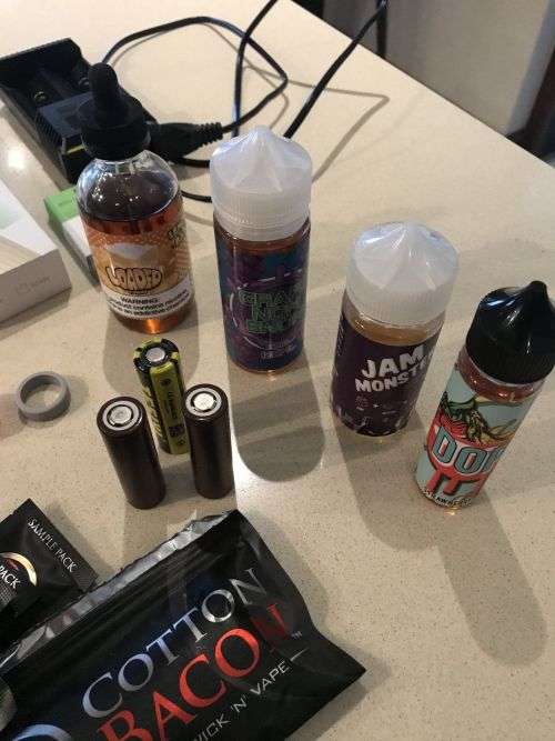 Various Vape equipment
