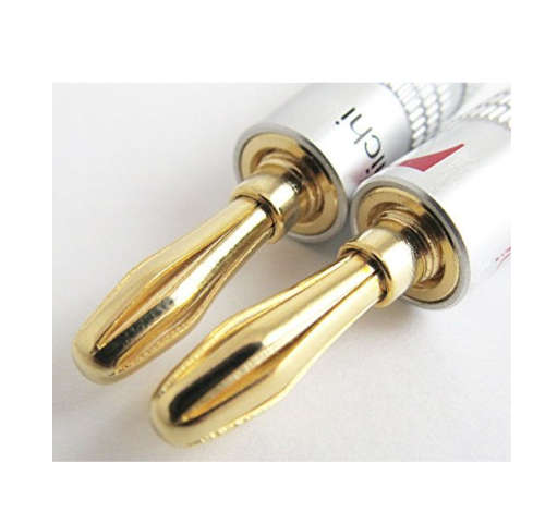 Nakamichi Speaker Connector Banana Straight Gold Plated Pair