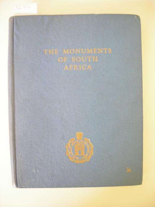 The Monuments of South Africa - C van Riet Lowe - Included Map