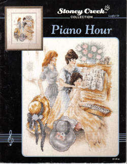 "Piano Hour" Stoney Creek Leaflet # 59 Cross Stitch Chart