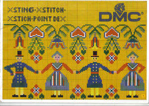 DMC Xsting Designs Cross Stitch Chart