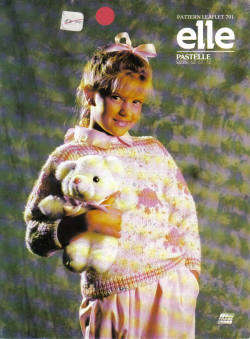Knitting Pattern sheet : Children
