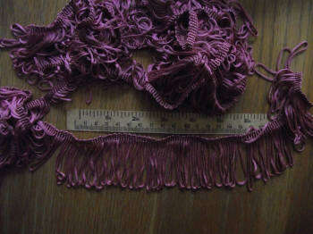 Dark Rose Fringing