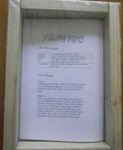 Paper Making Kit A5 SIZE
