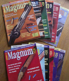 PRICE REDUCED !! Magnum Magazines: 1992 THE FULL YEAR - all 12 for one price.