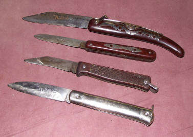 BARGAIN : German Okapi Knives : Set of 4