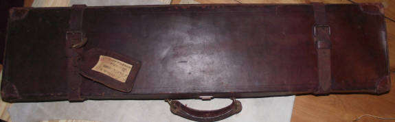Stunning Antique British Leather Shotgun CAse (Piece of History to collect)