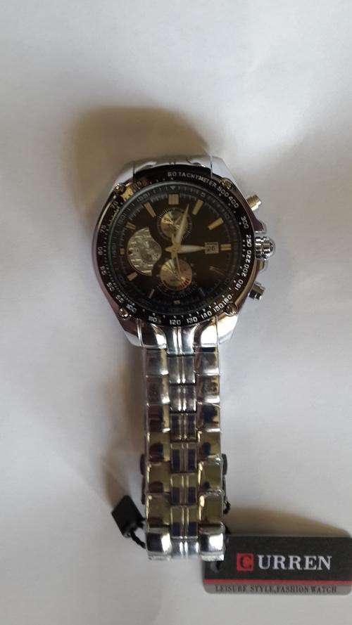 New Curren Stainless Steel Waterproof Watch
