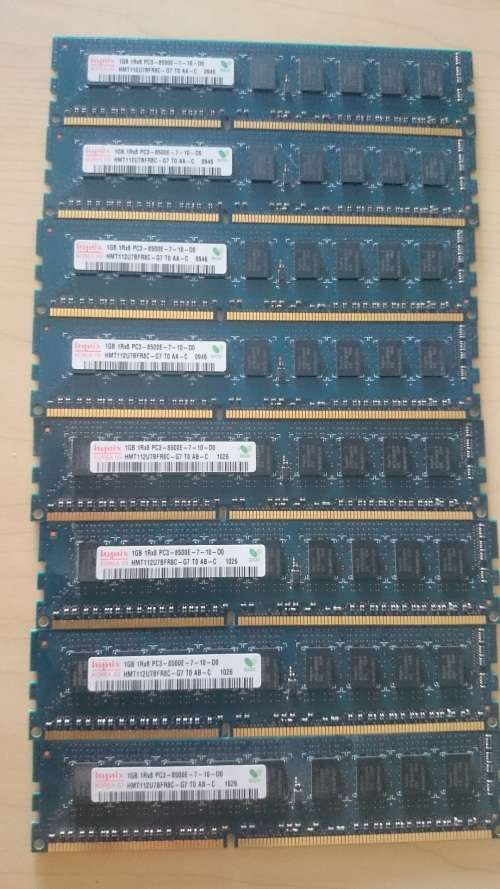 Hynix 1GB  PC3-8500E ECC Server Ram