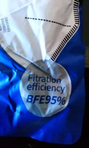 N95 / FFP2 Mask FDA Certified 10 Per Pack