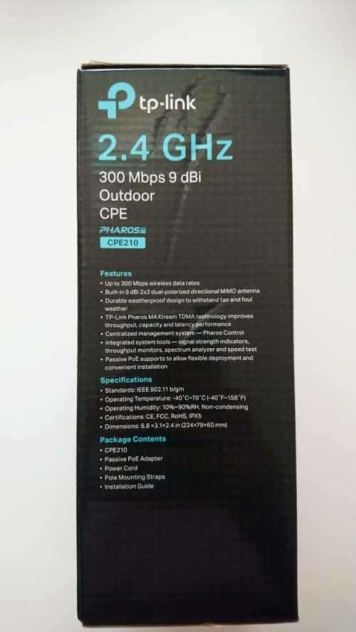 TP-Link Long Range Outdoor Wireless CPE (Brand New)