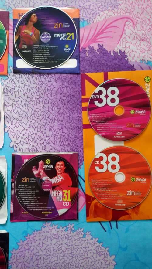 Huge Zumba Training DVD and CD Set