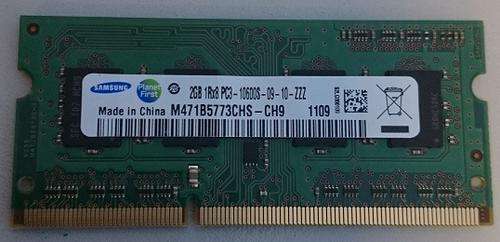 Samsung 2GB DDR 3 1333MHZ Laptop RAM