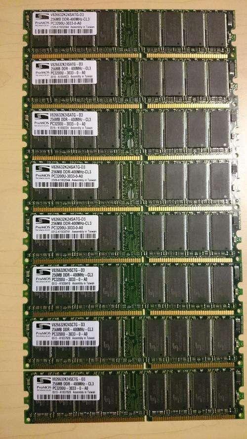 ProMos 256MB DDR-400 Desktop RAM