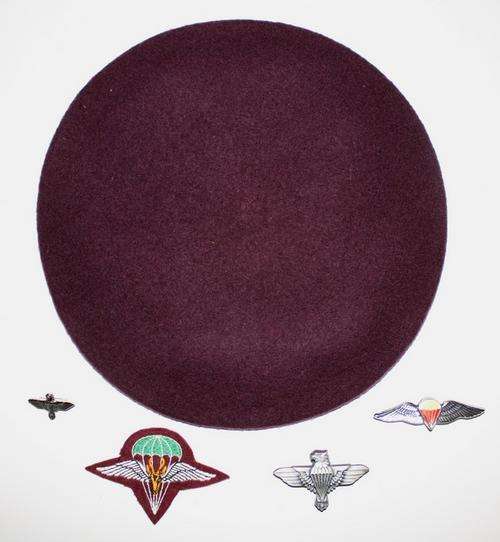 Parachute Regiment Maroon Beret with extra's