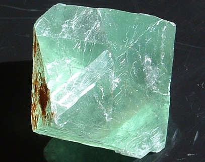 Green Fluorite / Fluorspar Octahedron Pointed Crystal (195,9ct) | 100% Natural Untreated Unheated