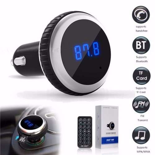 BT68S LCD Wireless Bluetooth FM Transmitter Modulator Car Kit MP3 Audio Player Remote