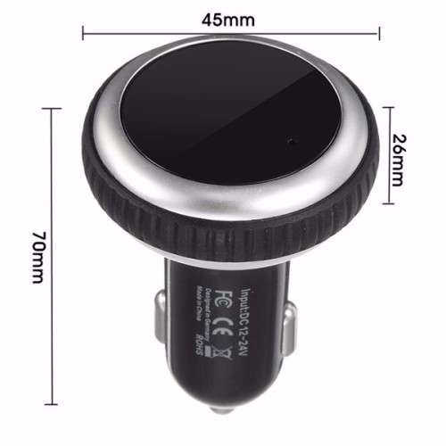 BT68S LCD Wireless Bluetooth FM Transmitter Modulator Car Kit MP3 Audio Player Remote