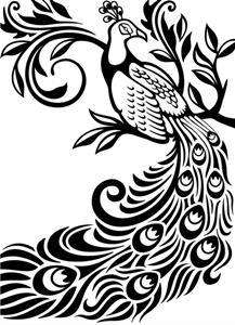 Darice embossing folder - Peacock