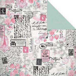 Authentique - Pretty - 12"X12" single sheet