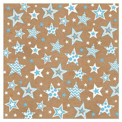 Bella - Blue Starry Night - 12"X12" single sheet