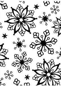 Darice embossing folder - Snowflakes