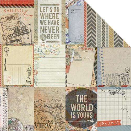 Kaisercraft - Sail - 12"X12" single sheet