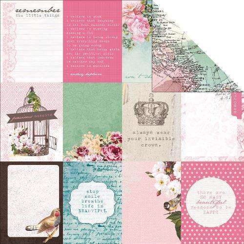 Kaisercraft - Lass - 12"X12" single sheet