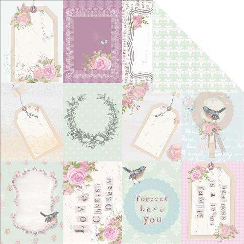 Kaisercraft - Desire- 12"X12" single sheet