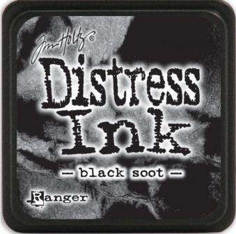 Distress Mini Ink - Black Soot