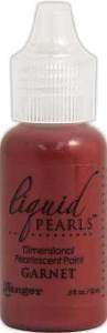 Liquid pearls - Garnet