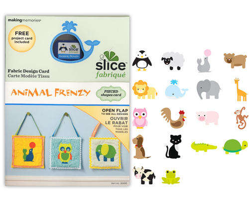 Slice Elite Design Cards - Animal Frenzy Fabrique