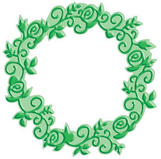 Cuttlebug 3x3 Combo: Rose Frame