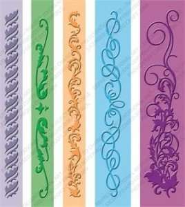 Cuttlebug  Embossing Folder - Organic Flourish