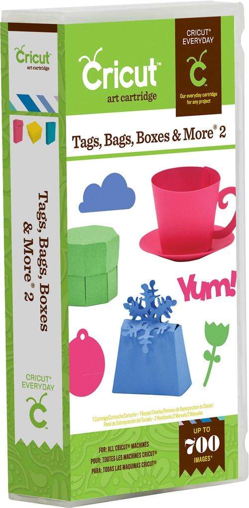 Provo Craft - Cricut - Cartridges - Tags, Bags & More 2