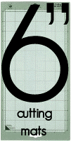 6-Inch x 12-Inch Cricut Cutting Mats - 2 mats in one sealed pack (6")