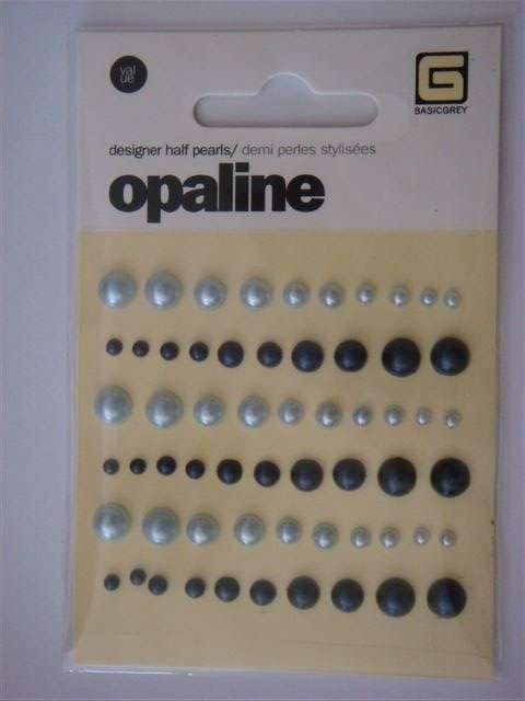 embellisment:  black pearls