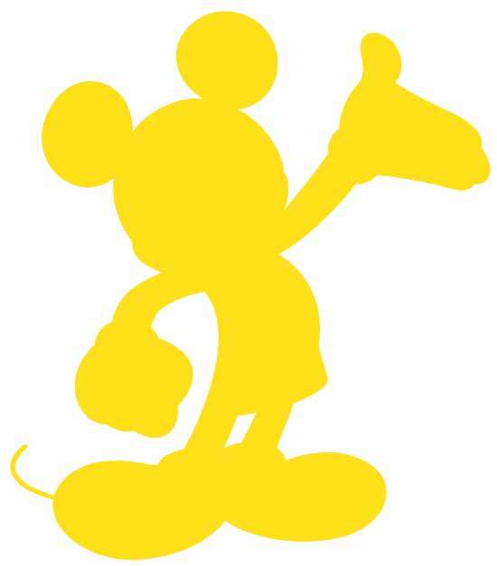 Disney Micky Mouse Ta Da! Cuttlebug 4x5.5 Cutting Die