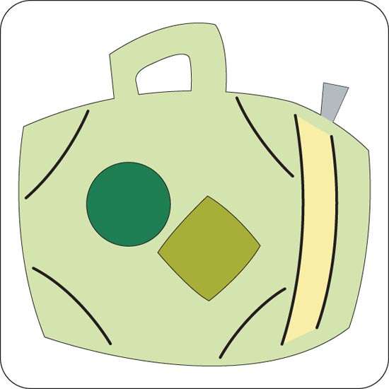 Suitcase Cuttlebug 2x2 Cutting Die