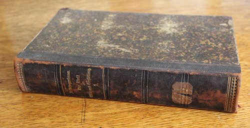 German Leatherbound Book